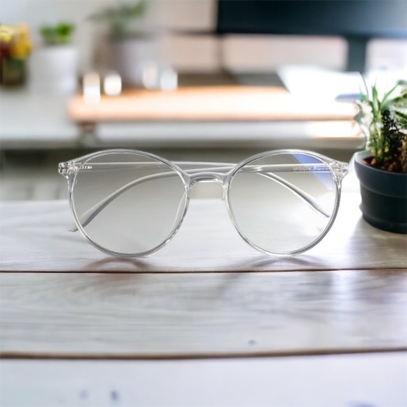 PWR VISION BLUE LIGHT BLOCKING GLASSES COMPUTER USE LIGHTWEIGHT FRAME EYEGLASSES - Picture 9 of 10